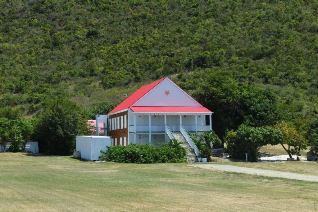 Historic building and landscape featured on the Historical Tour in St. Maarten.
